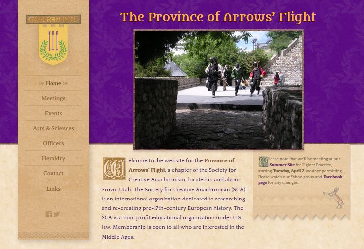 The Province of Arrows’ Flight